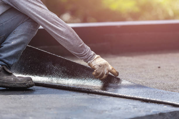 Professional Emergency Waterproofing technician working in Wakeman, OH